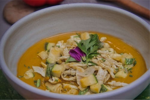 Coconut Chicken Curry Soup