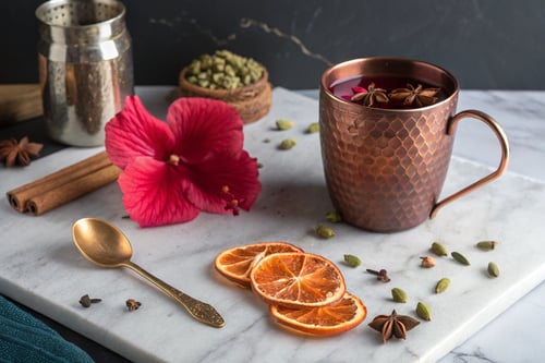 Hibiscus & Orange Winter Warming Tea