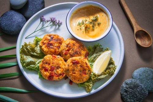 Wild Sokeye Salmon Fishcakes